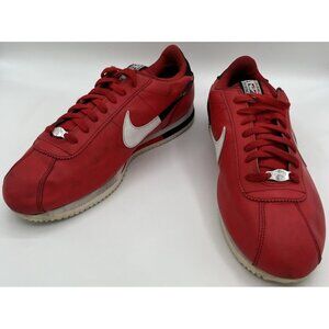 Nike Cortez NBA SE Red White Black Running Shoes Rare CI1047-600 Mens Size 12